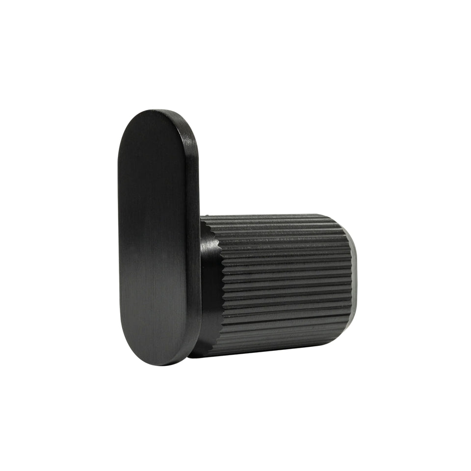 Momo Handles Brooklyn 40mm Wall Hook Brushed Black