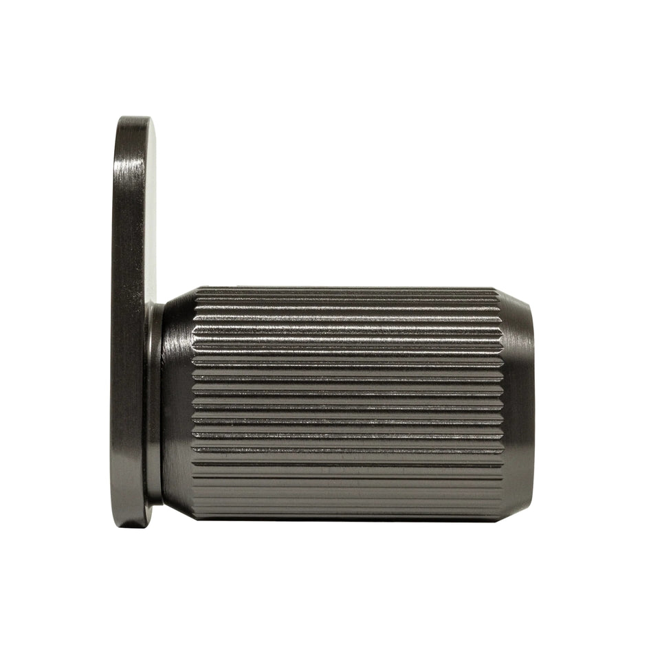 Momo Handles Brooklyn 70mm Wall Hook Black Titanium