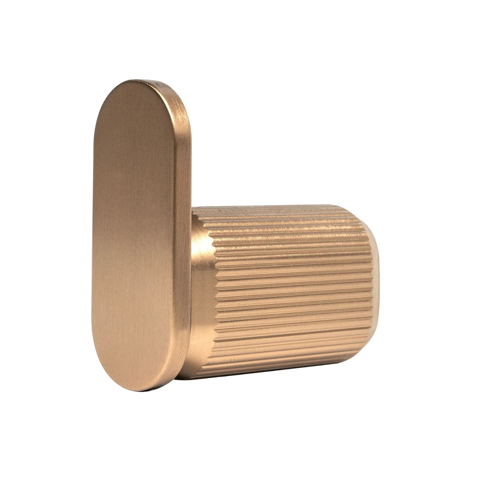 Momo Handles Brooklyn 70mm Wall Hook Brushed Dark Brass