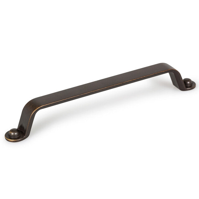 Momo Button D Handle 160mm Antique Brass B0410.160.AB - The Blue Space