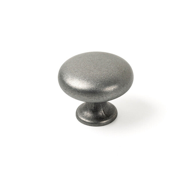 Momo Duke Round Knob 31mm Pewter DO393.31.PW - The Blue Space