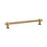 Side View Momo Handles Ambrose Bar Pull Antique Bronze AMB224.ABM - The Blue Space