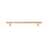 Front Momo Handles Ara Bar Pull Oak A0239.224.OAKSS - The Blue Space