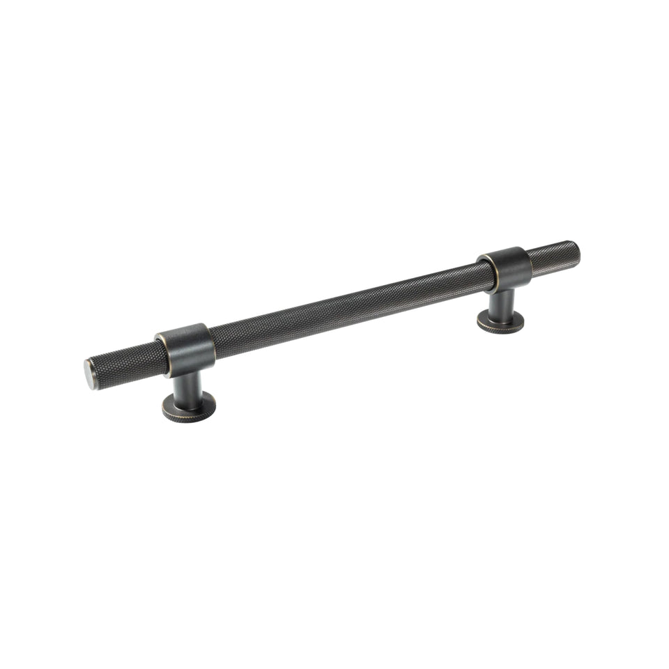 Momo Handles Belgravia Knurled Pull Handle Dark Bronze