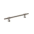 Momo Handles Belgravia 160mm Pull Handle Plain Dull Brushed Nickel BLGPL160.DBR - The Blue Space