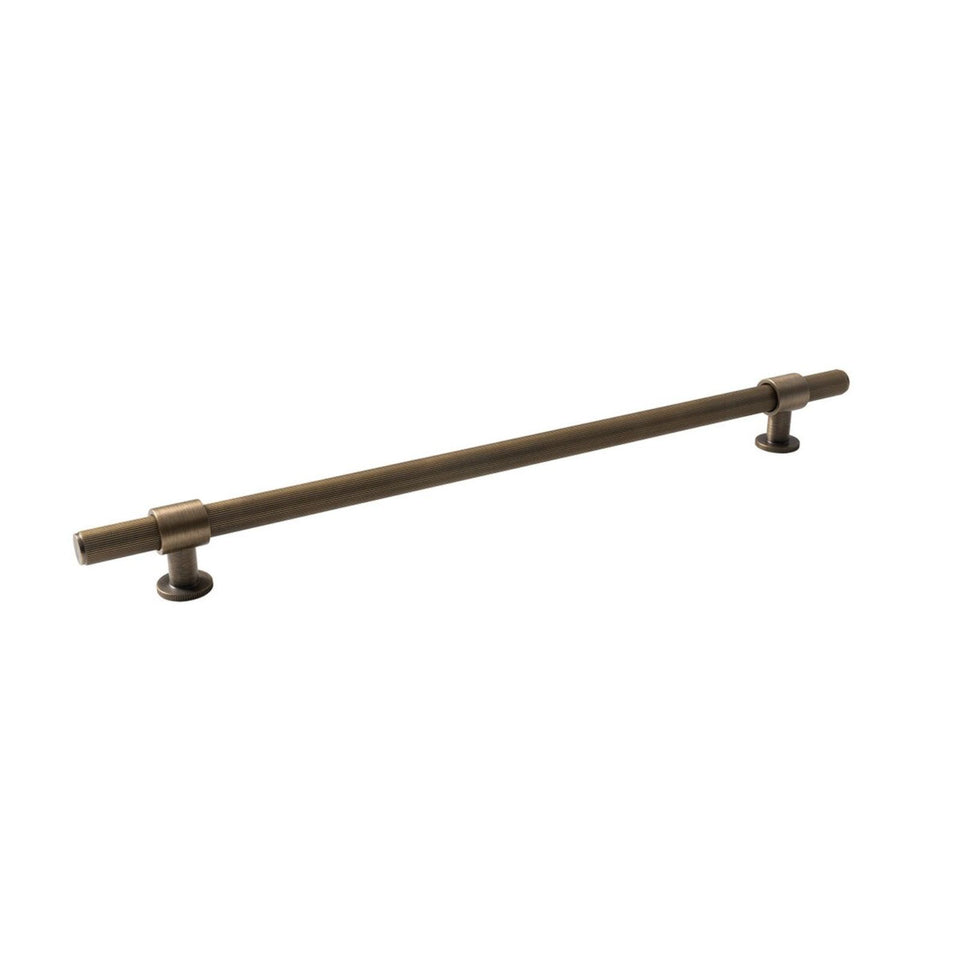 Momo Handles Belgravia Pull Handle Lined Dark Brushed Brass
