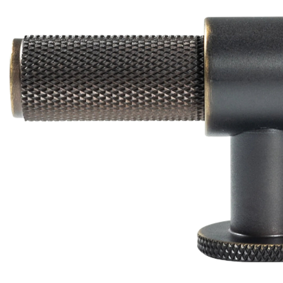Momo Handles Belgravia 82mm Knurled T Knob Dark Bronze