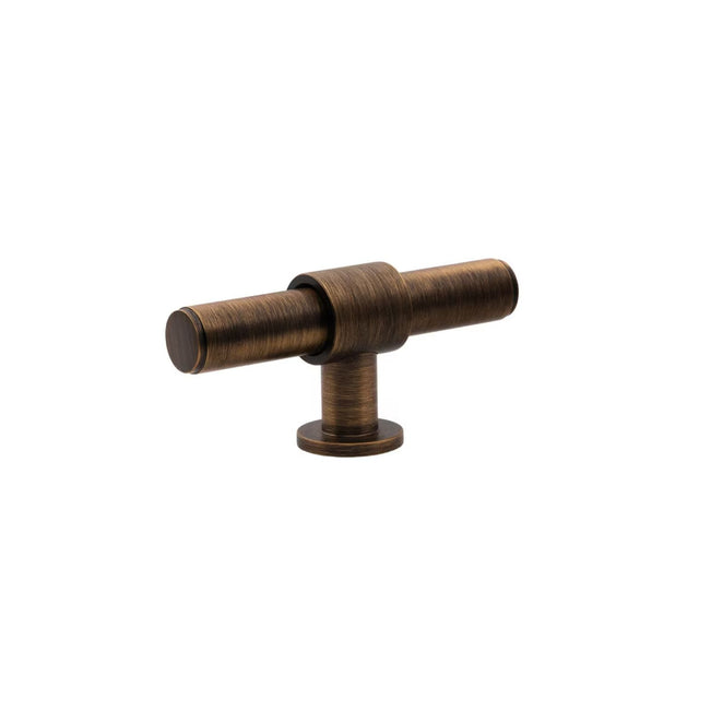 Momo Handles Belgravia 82mm T Knob Plain Bronze BLGPL082.BNZ - The Blue Space
