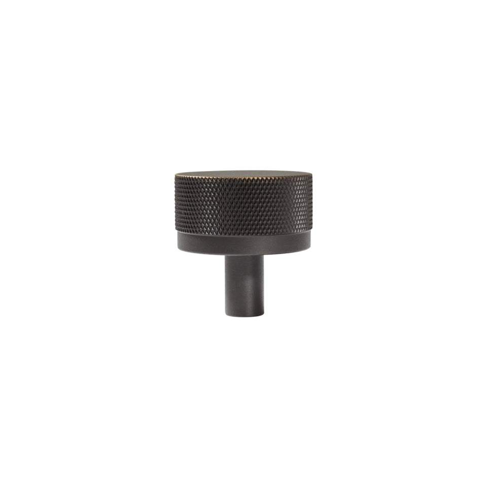 Momo Handles Bellevue 35mm Knurled Knob Dark Bronze