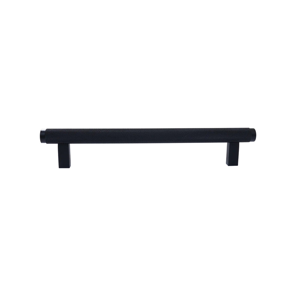 Momo Handles Bellevue Knurled Bar Pull Matte Black