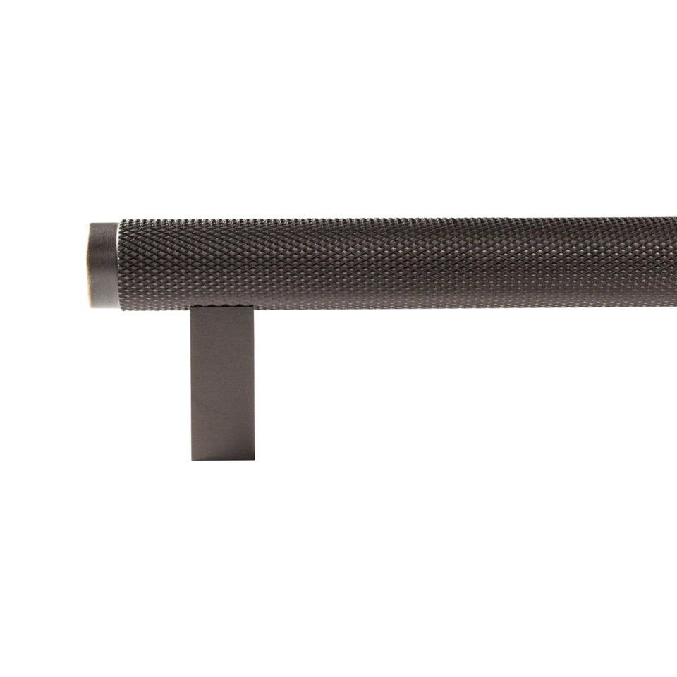 Momo Handles Bellevue Knurled Pull Handle Dark Bronze