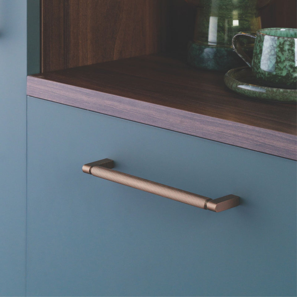 Momo Handles Brooklyn D Handle Brushed Bronze