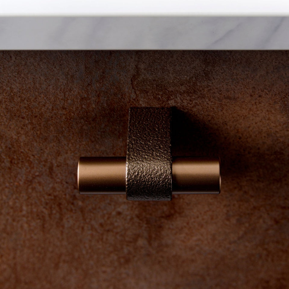 Momo Handles Casey T Knob 60mm Matte Bronze