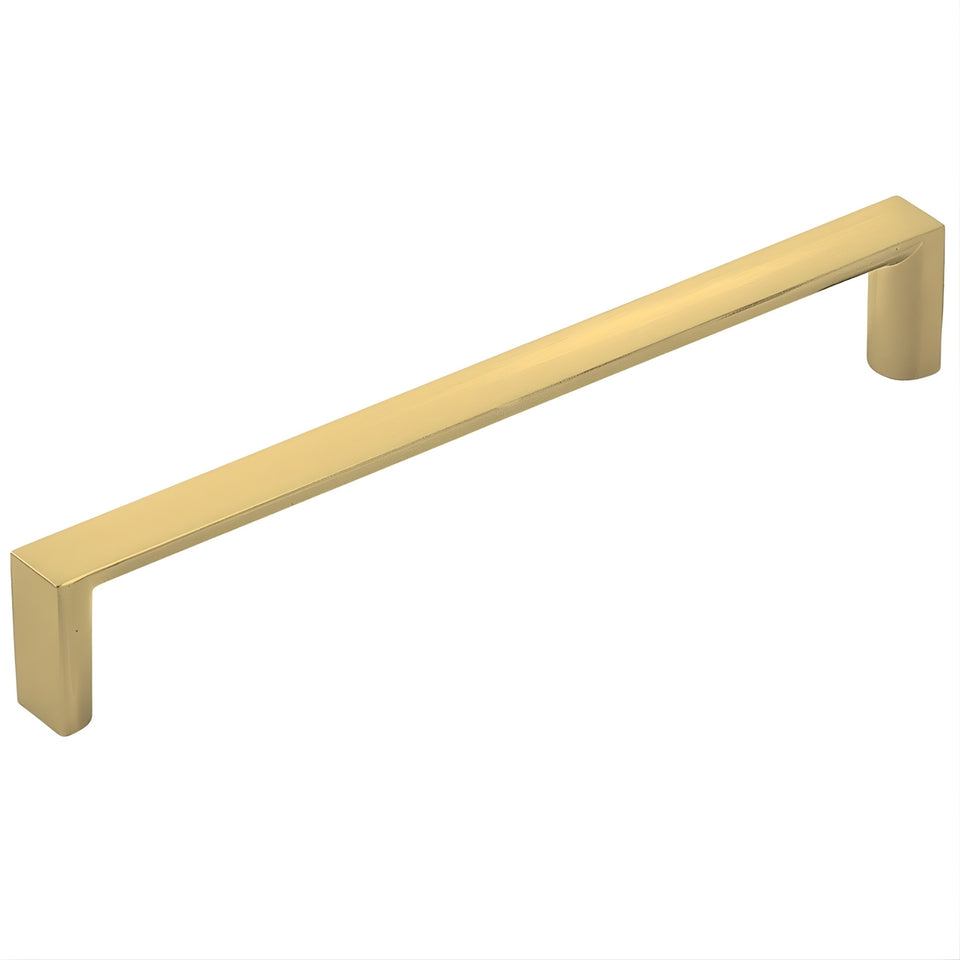 Momo Handles Dallas D Handle Brushed Matt Brass