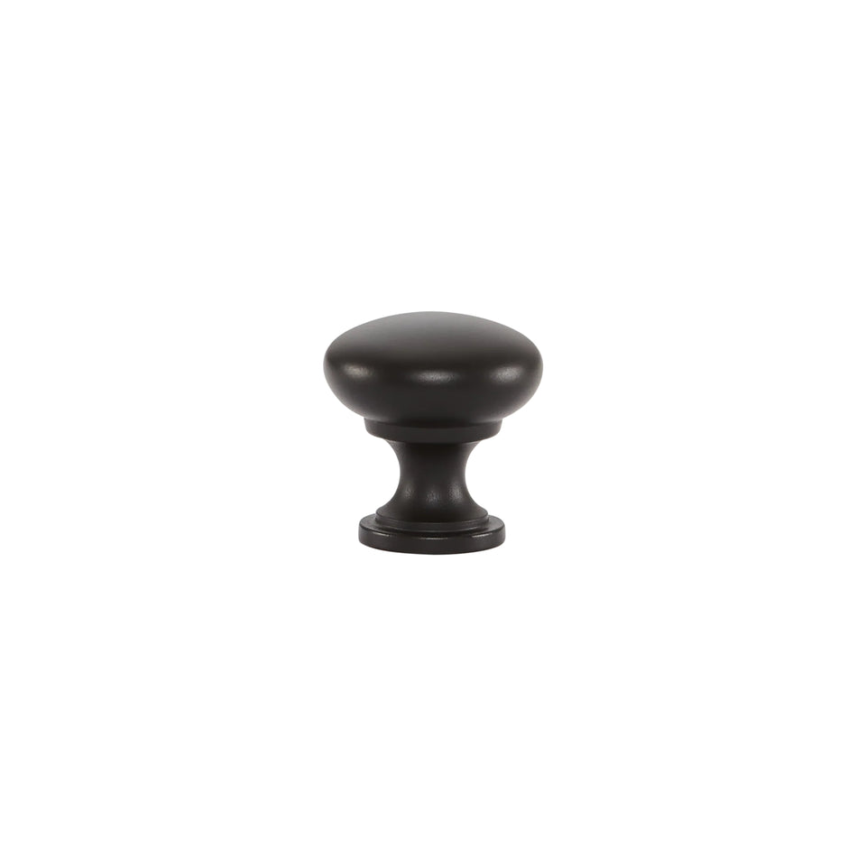 Momo Handles Florencia Plain Knob 29mm Matt Black