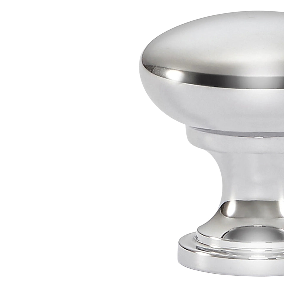 Momo Handles Florencia Plain Knob 29mm Chrome Plated