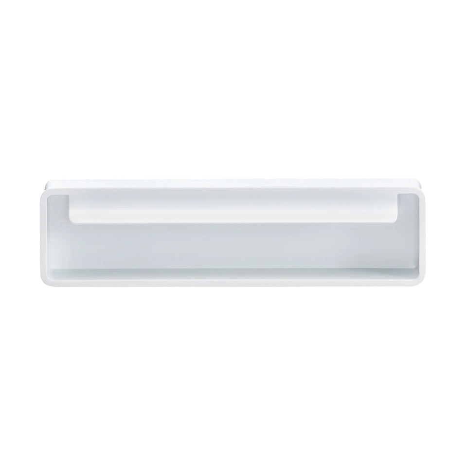 Momo Handles Fold Flush Pull Handle 128mm Matt White