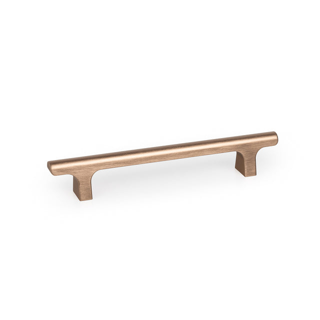 Momo Handles Hinoki D Handle 160mm Brushed Dark Brass