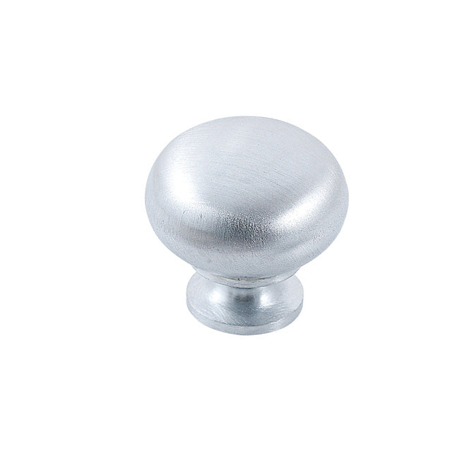 Momo Lugo Plain Knob Satin Chrome