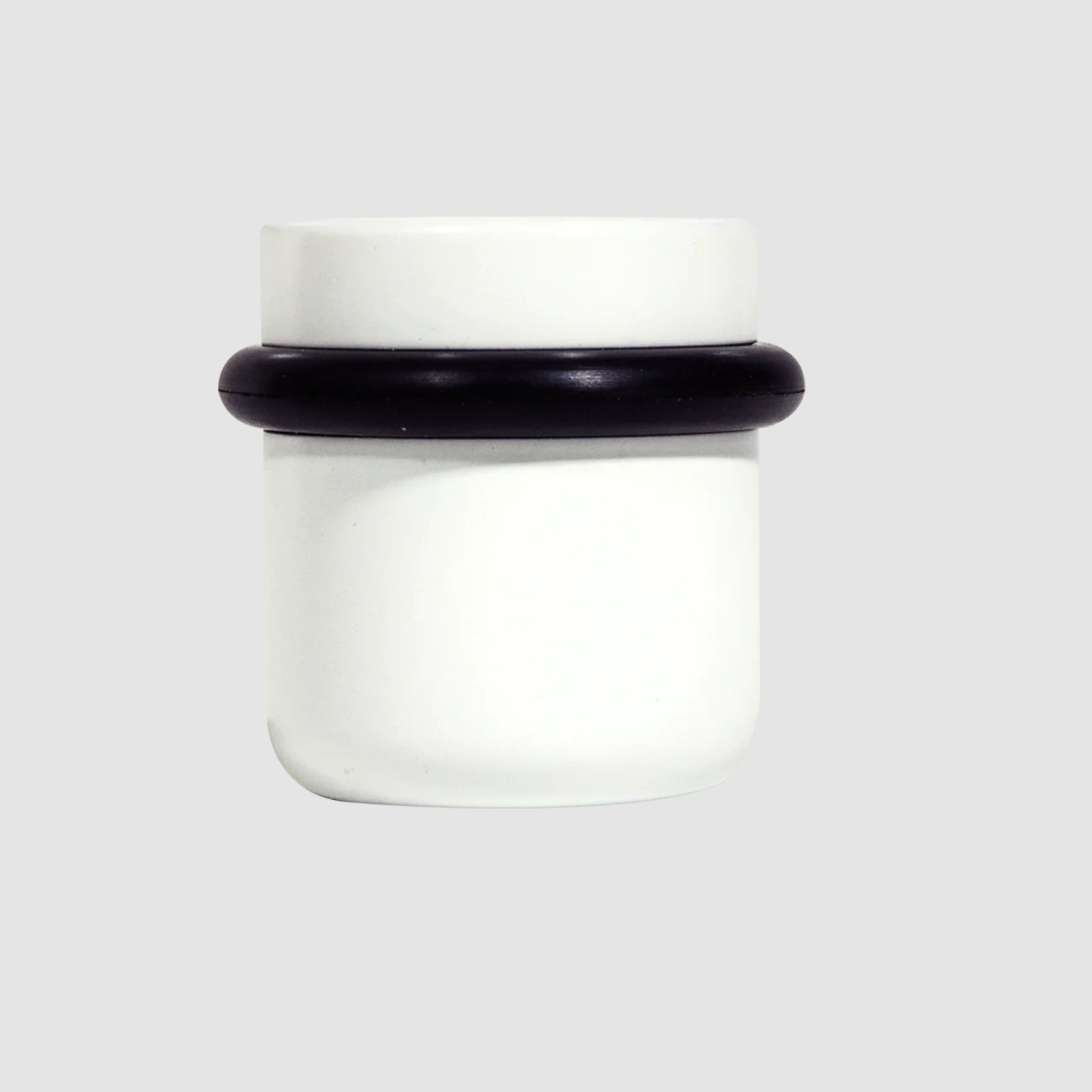 Side View Momo Luv Door Stop 36mm Matte White L8017.036.MWH - The Blue Space