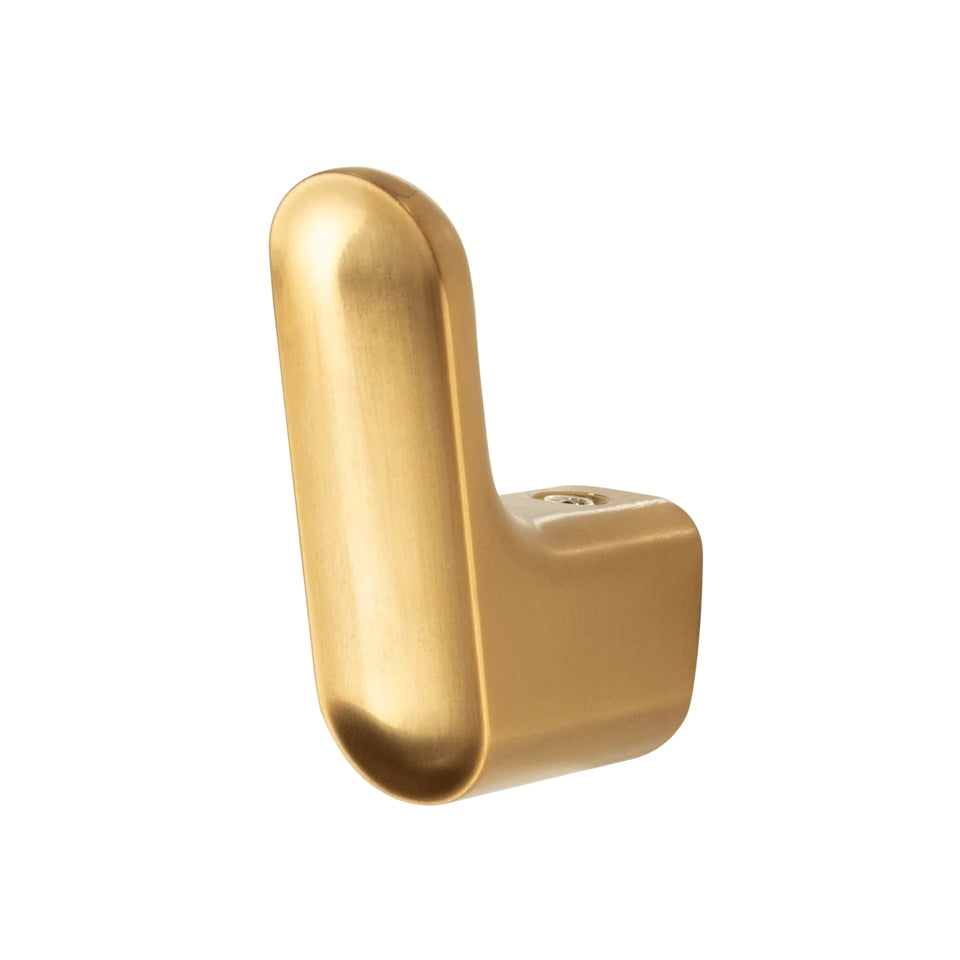 Momo Handles Luv 41mm Wall Hook Brushed Dark Brass