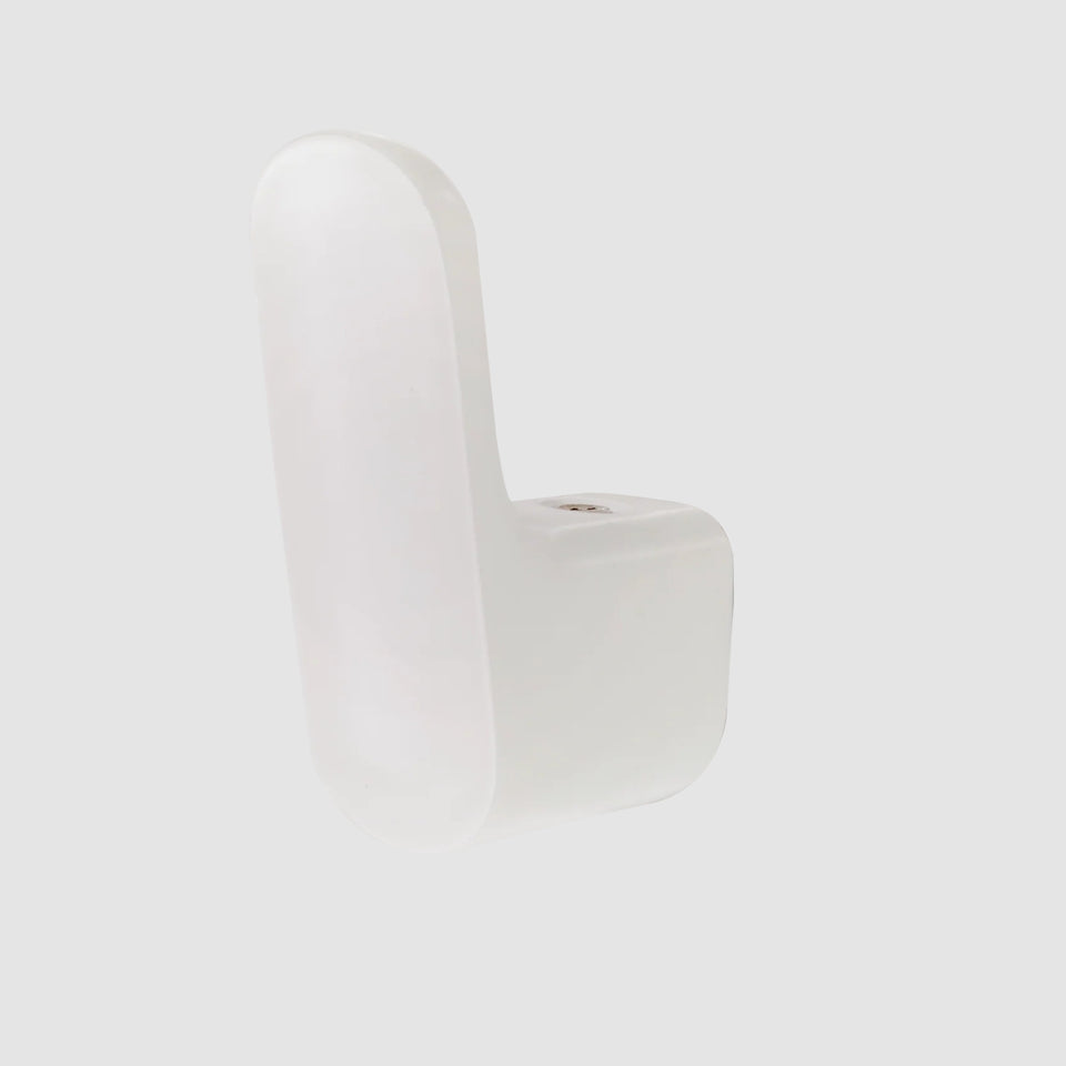 Momo Handles Luv 41mm Wall Hook Matte White