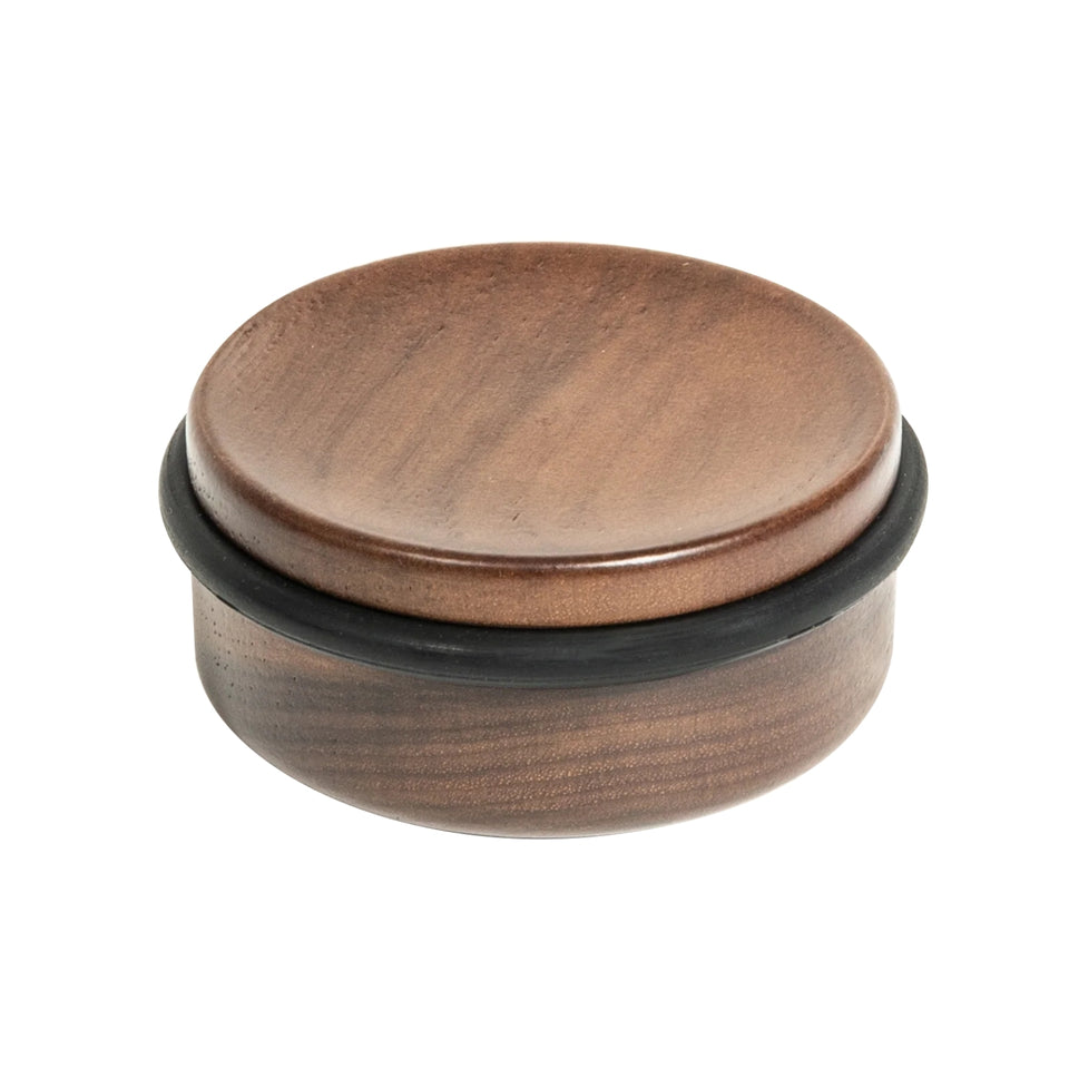 Momo Handles Luv 71mm Wood Door Stop Walnut