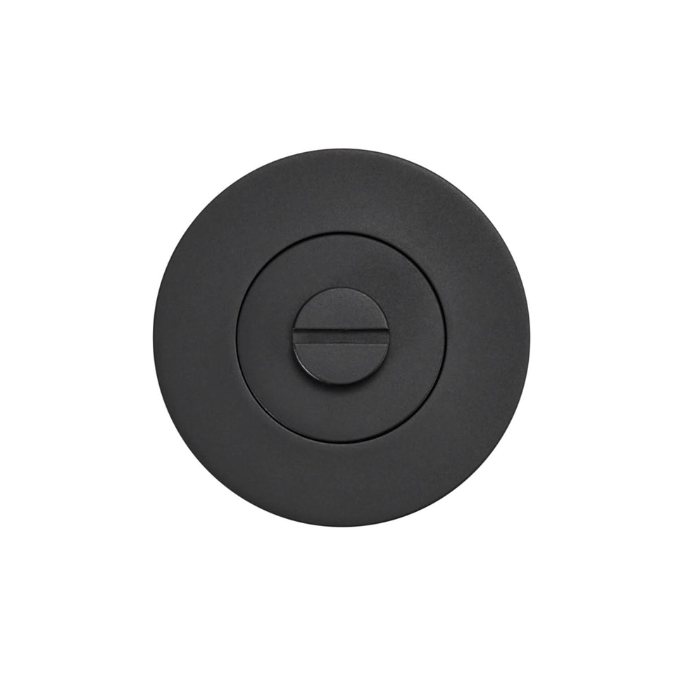 Momo Privacy Thumb Turn Set Matte Black