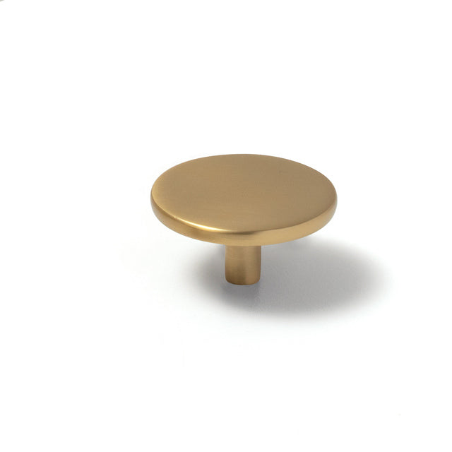Momo Vena Knob Brushed Satin Brass
