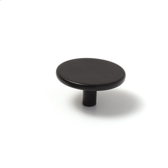Momo Vena Knob 50mm Matte Black VNK050.MBL - The Blue Space