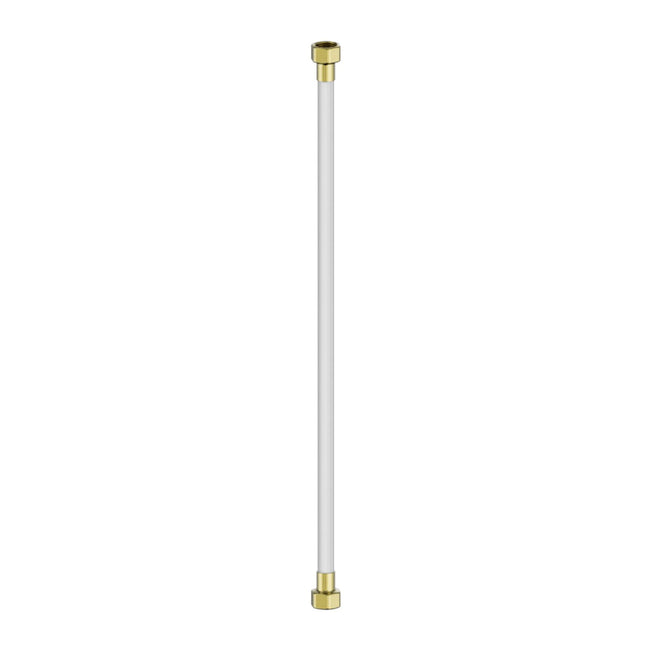 Nero 500mm Premium G1/2 Female Flexible Water Connector Hose Brushed Gold NR506043BG - The Blue Space