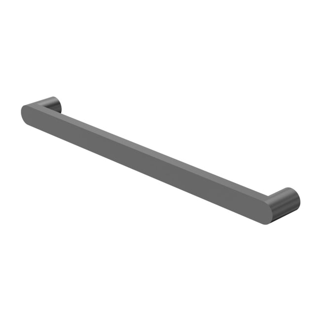 Nero Bianca 240V Single Heated Towel Rail Gun Metal NR9025HGM - The Blue Space
