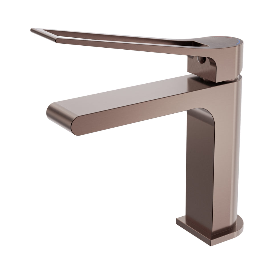 Nero Bianca Care Basin Mixer Brushed Bronze