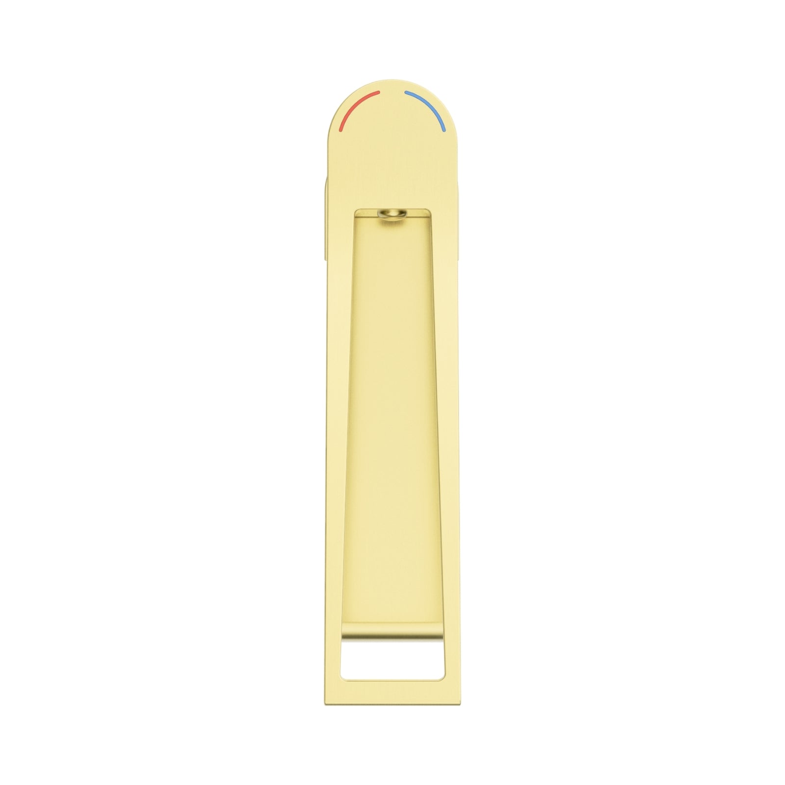 Side Nero Bianca Care Basin Mixer Brushed Gold NR321502ABG - The Blue Space