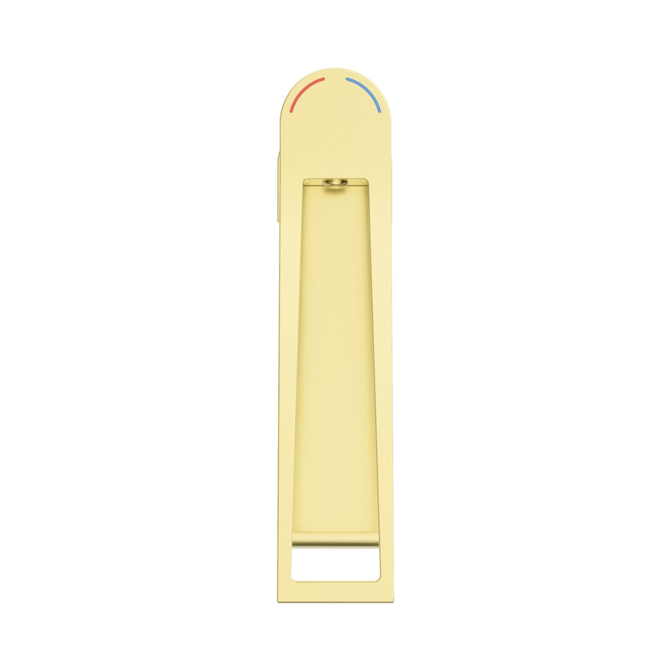 Nero Bianca Care Basin Mixer Brushed Gold