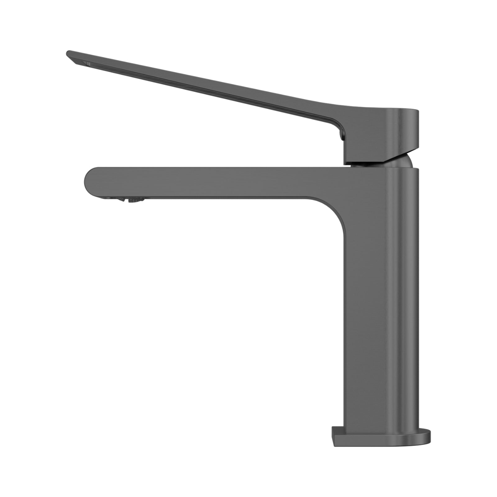 Side Nero Bianca Care Basin Mixer Gun Metal NR321502AGM - The Blue Space