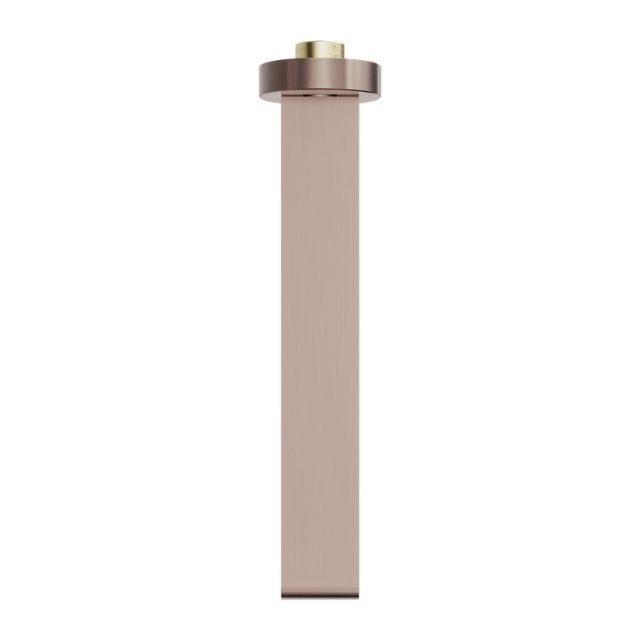 Nero Bianca Fixed Bath Spout Only 240mm Brushed Bronze