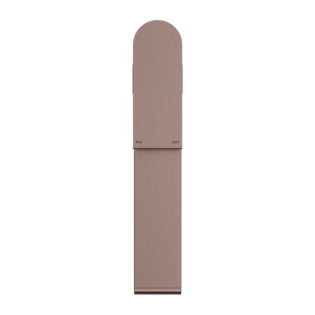 Nero Bianca Mid Tall Basin Mixer Brushed Bronze