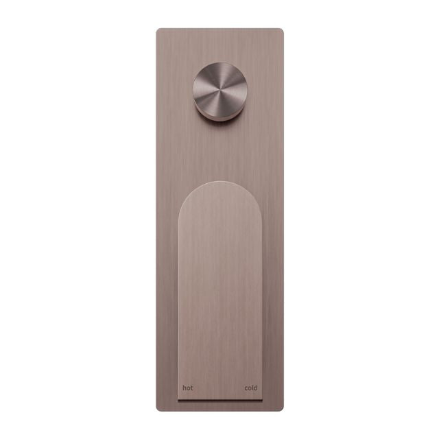 Nero Bianca Shower Mixer With Divertor Brushed Bronze