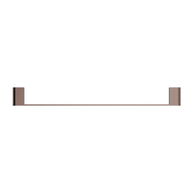 Nero Bianca Single Towel Rail 800mm Brushed Bronze