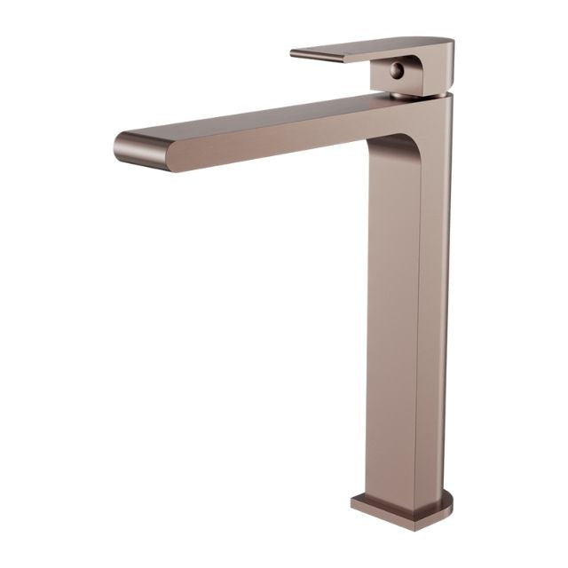 Nero Bianca Tall Basin Mixer Brushed Bronze