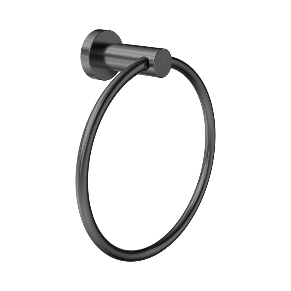 Nero Dolce II Hand Towel Ring Gun Metal