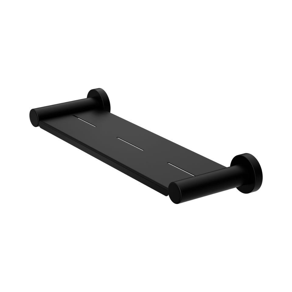 Nero Dolce II Metal Shower Shelf Matte Black