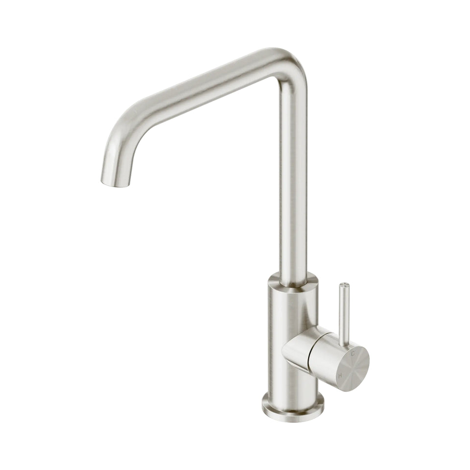 Nero Dolce II Sink Mixer - Square Spout Brushed Nickel