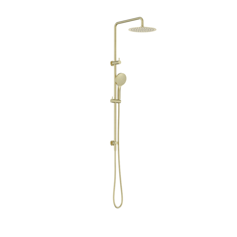 Nero Dolce II Twin Shower Brushed Gold
