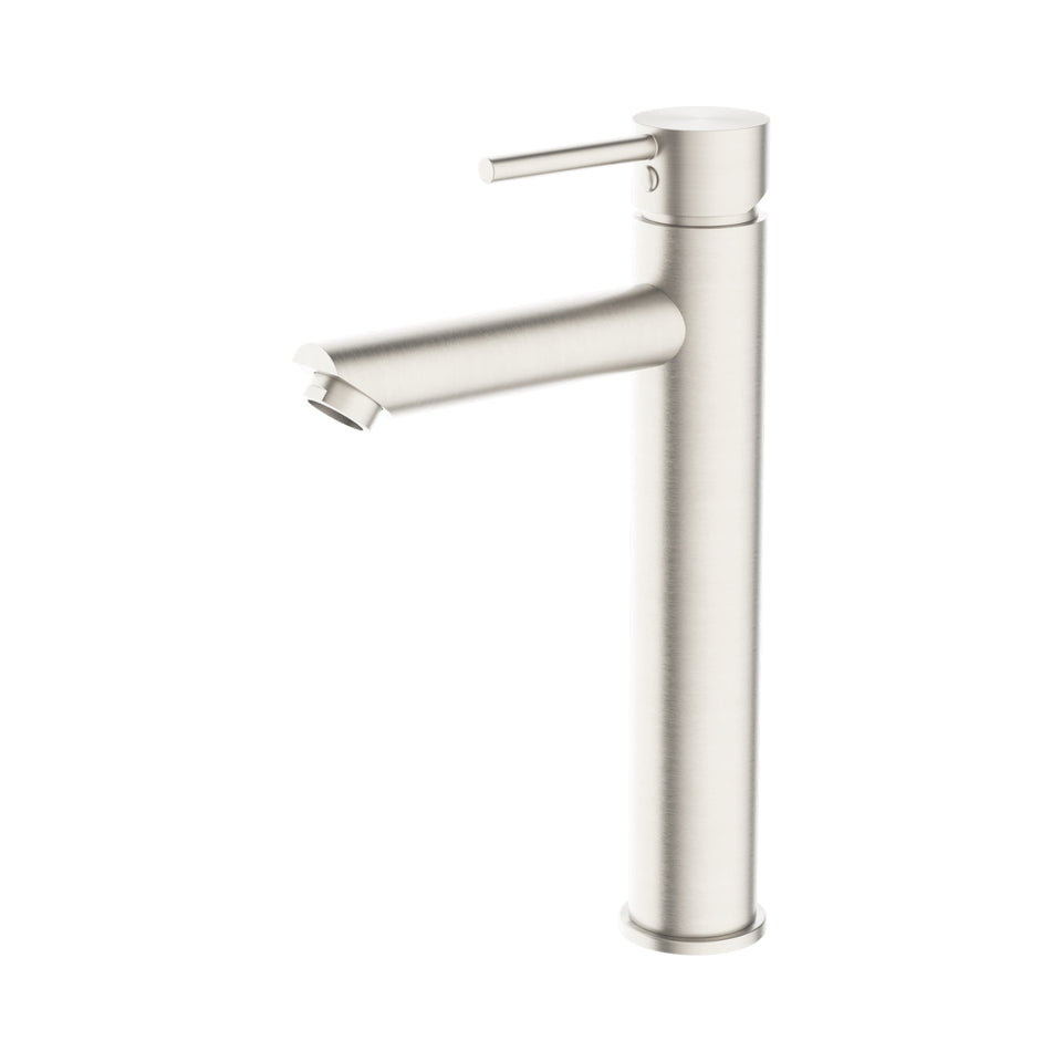 Nero Dolce Tall Basin Mixer Brushed Nickel