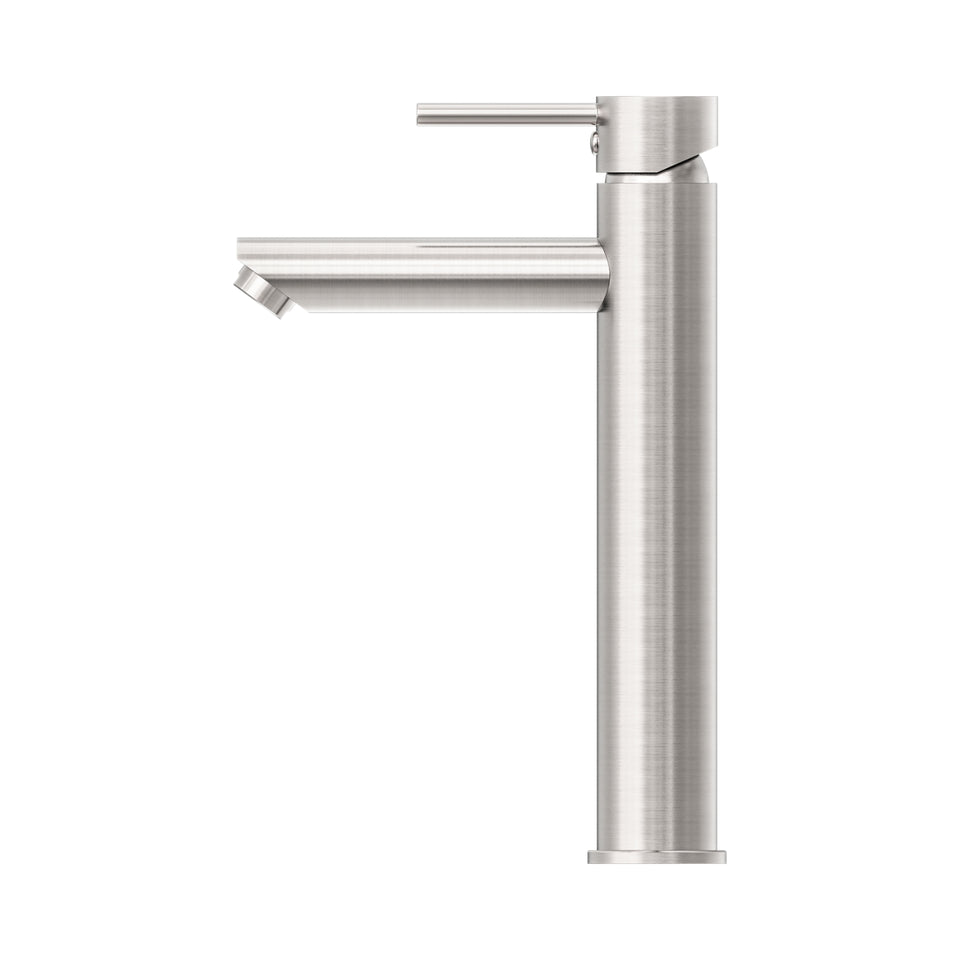 Nero Dolce Tall Basin Mixer Brushed Nickel