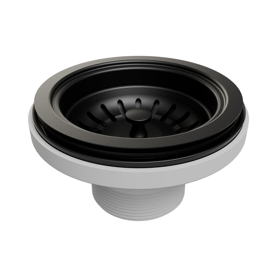 Nero Kitchen Sink Basket Waste PVD Black