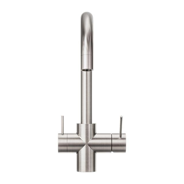 Nero Mecca 3 Way Filtered Mixer Tap Brushed Nickel