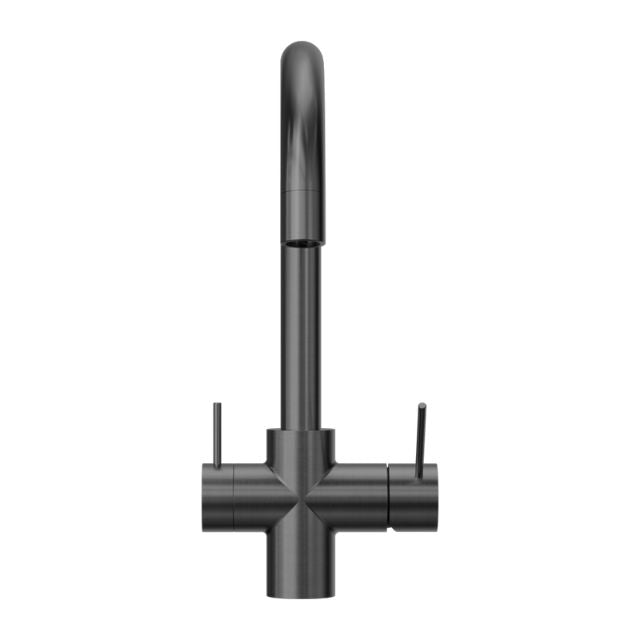Nero Mecca 3 Way Filtered Mixer Tap Gun Metal